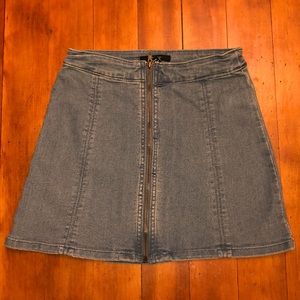 Jean Mini Skirt